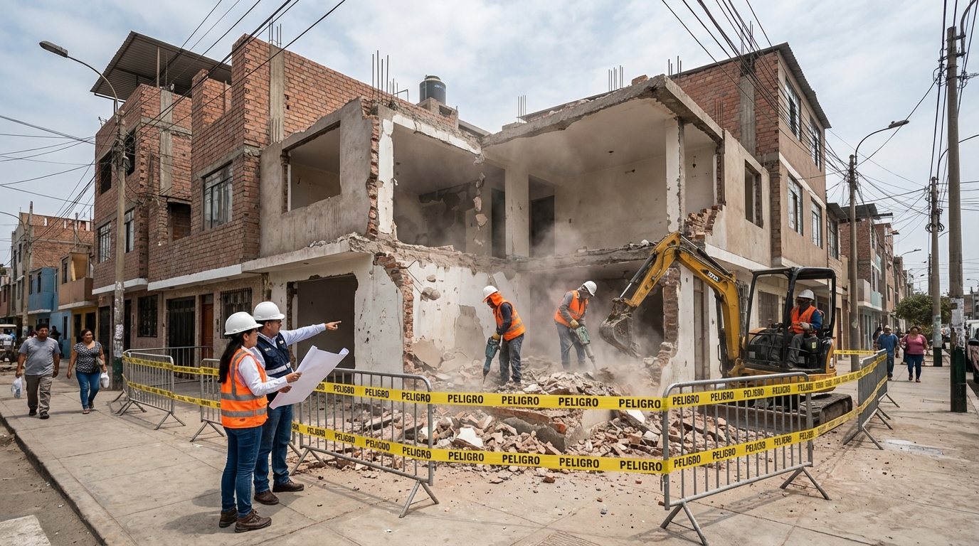 Requisitos para demoler una casa en Perú